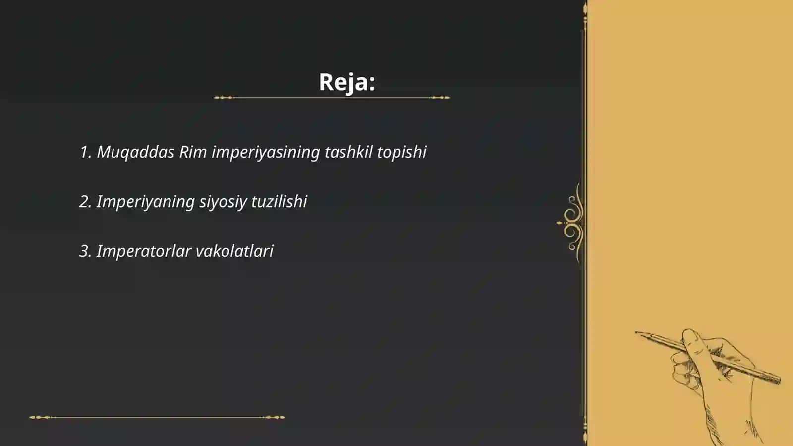 Muqaddas Rim imperiyasining tashkil topishi va rivojlanishi 2