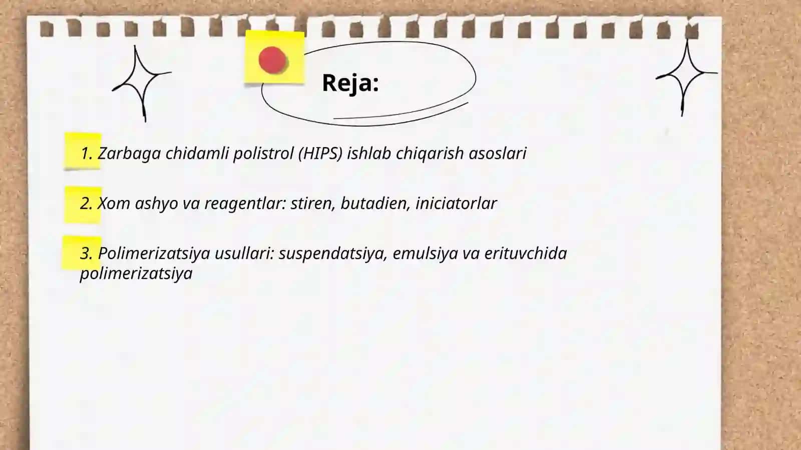 Zarbaga chidamli polistrol ishlab chiqish texnologiyasi 2