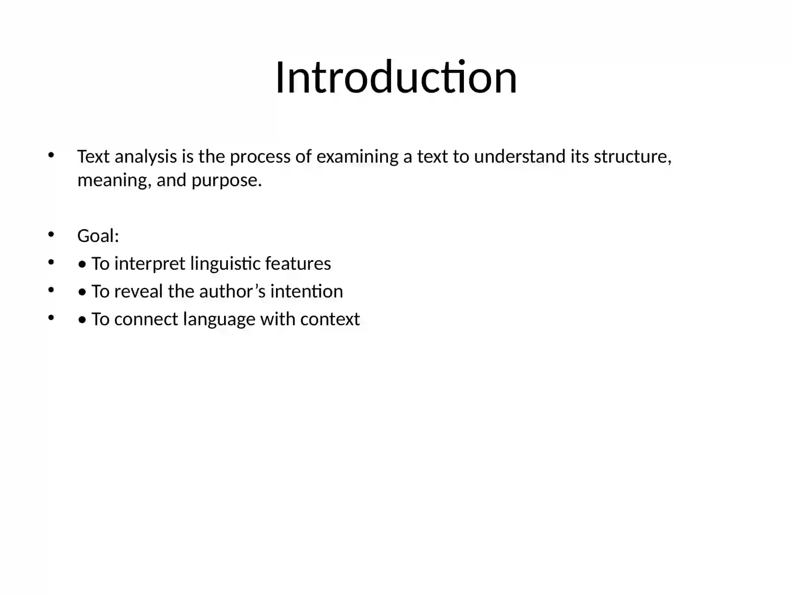 Text Analysis Methods in Linguistics 2