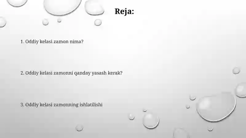 Kelasi Oddiy Zamon 2