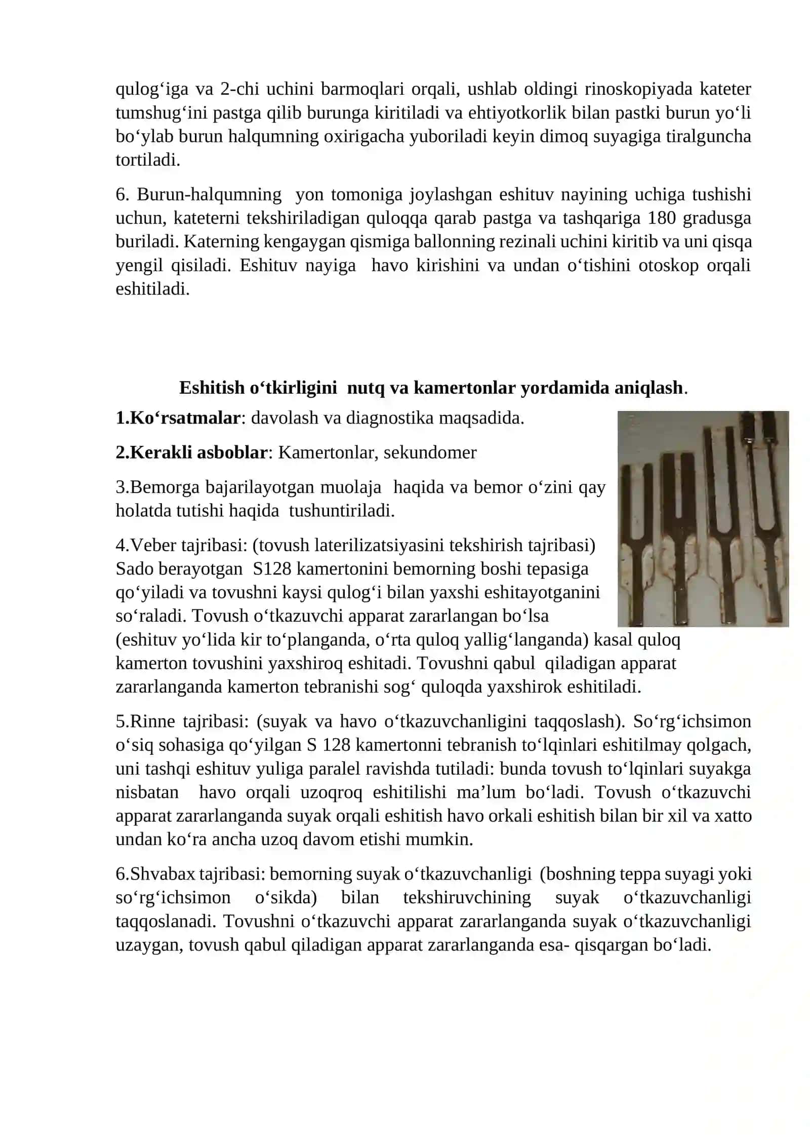 Quloqni davolash amaliyoti 2