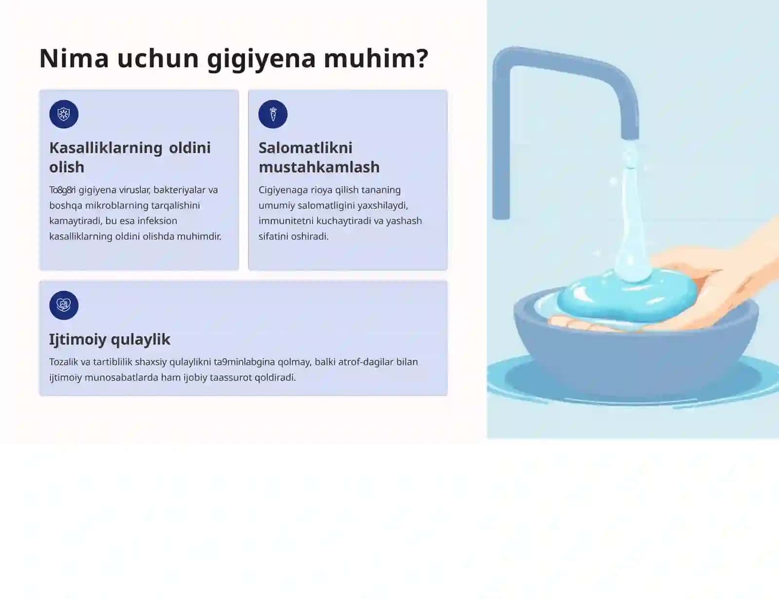 Gigiyena-dafo8llanadigan usullar haqida 2