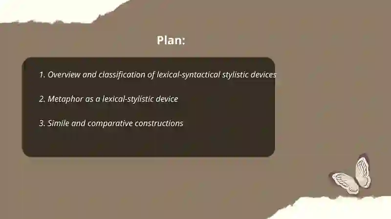 Lexical-Syntactical Stylistic Devices 2
