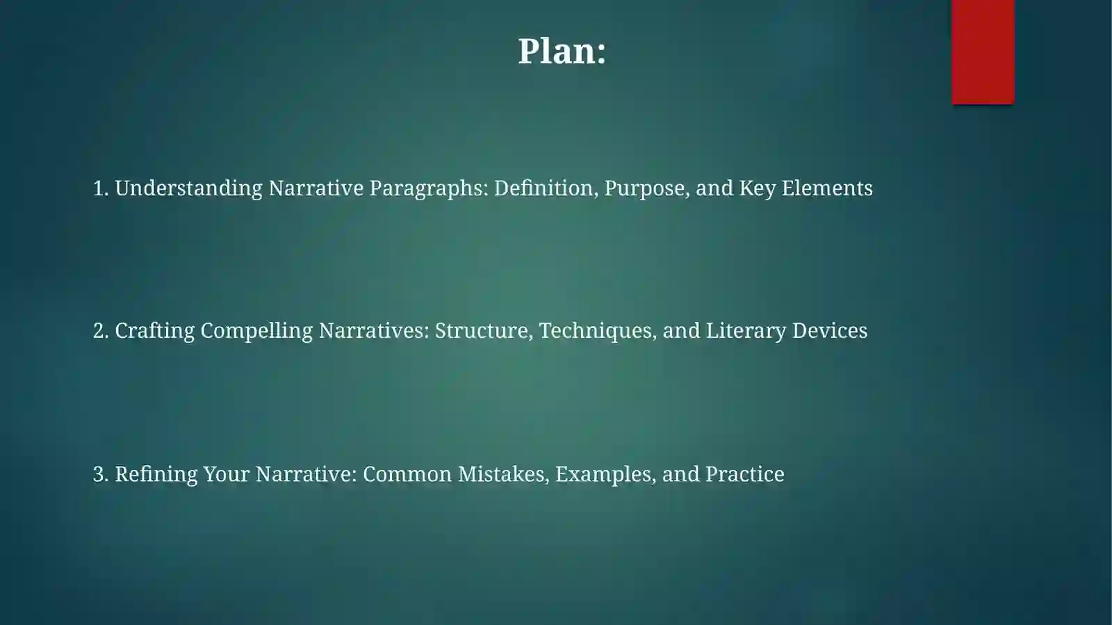 Understanding Narrative Paragraphs: Definition, Purpose, and Key Elements 2