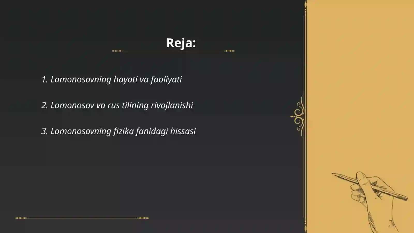 Lomonosovning Ilmiy Faoliyati 2