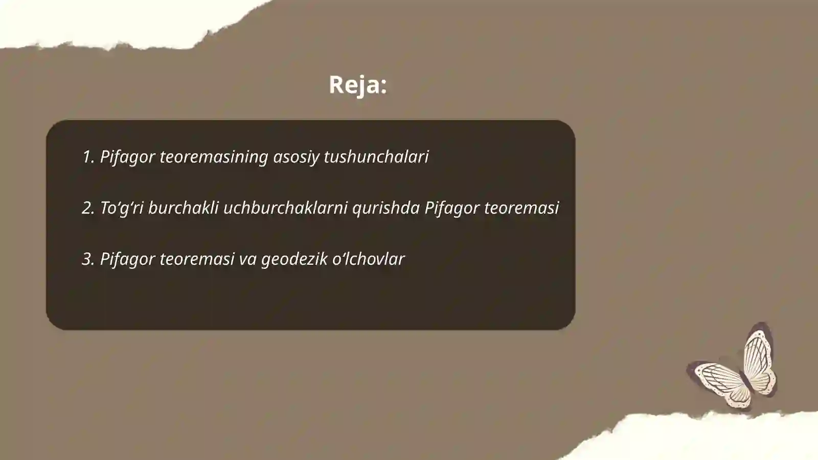 Pifagor teoremasi 2