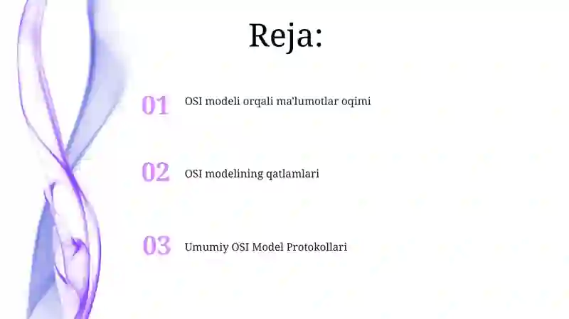 OSI Modeli 2