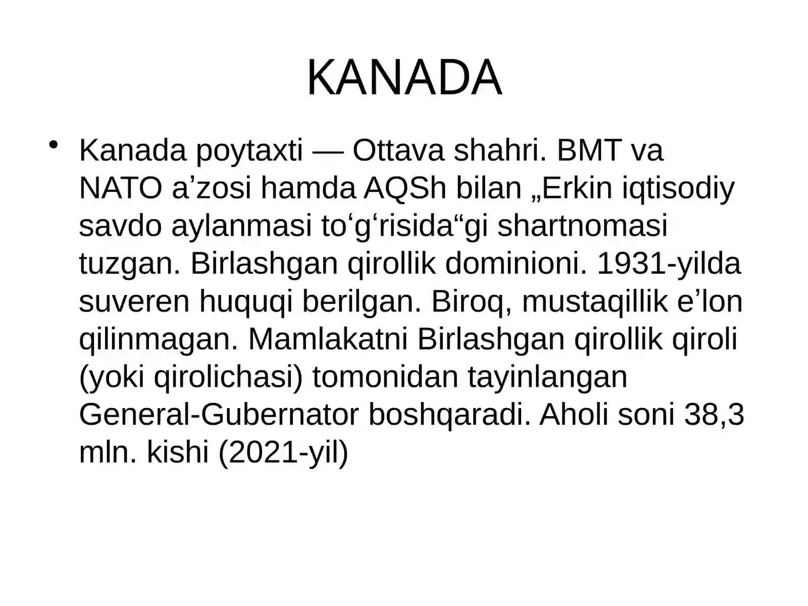 KANADA 2