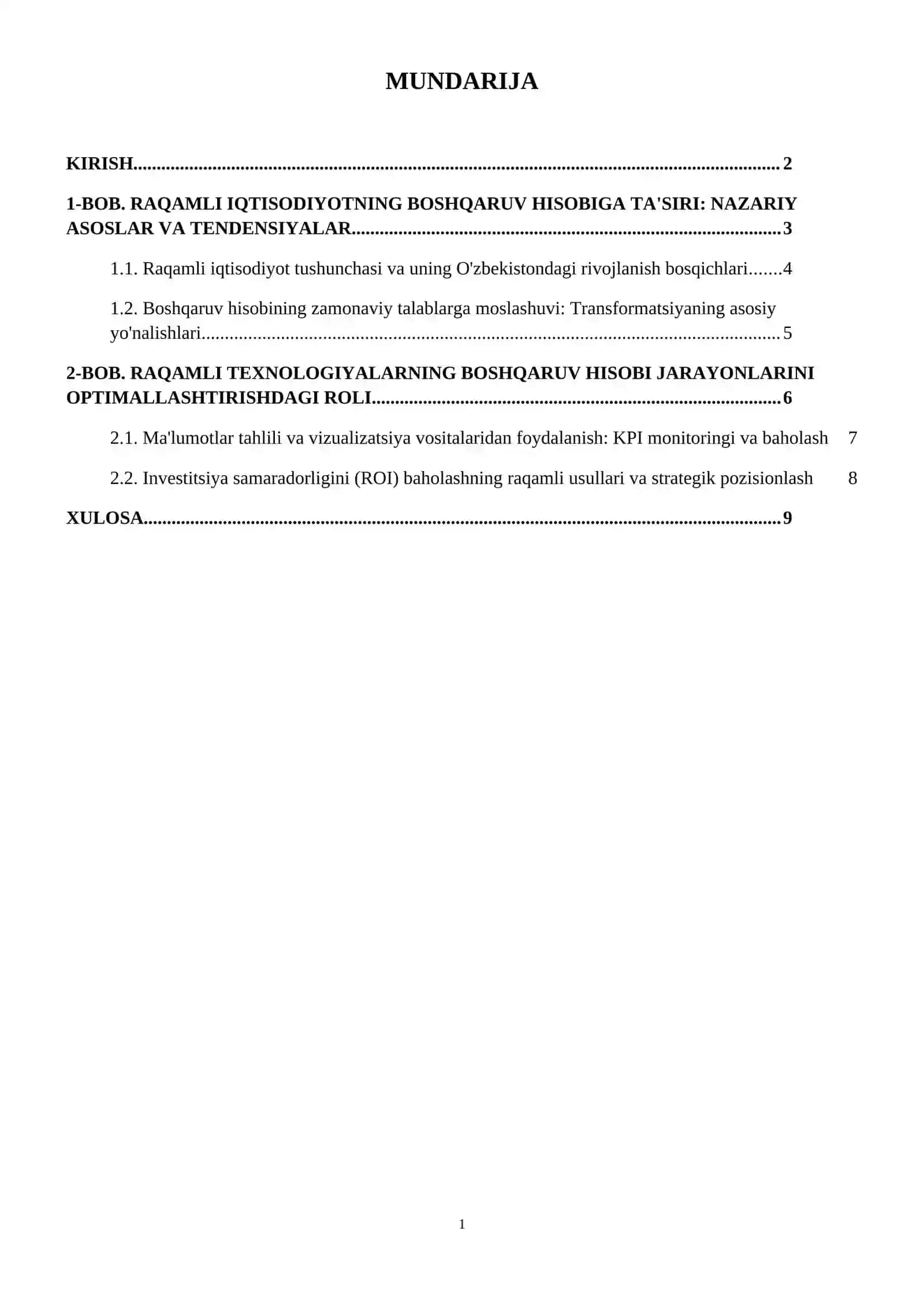 Raqamli iqtisodiyot sharoitida boshqaruv hisobining transformatsiyasi 2