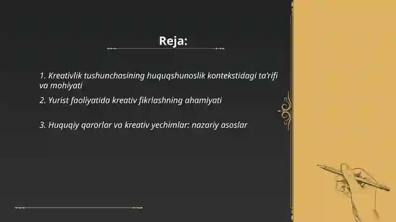 Kreativlik tushunchasi: mohiyati va ahamiyati 2