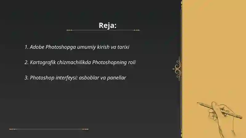 Adobe Photoshop dasturi 2