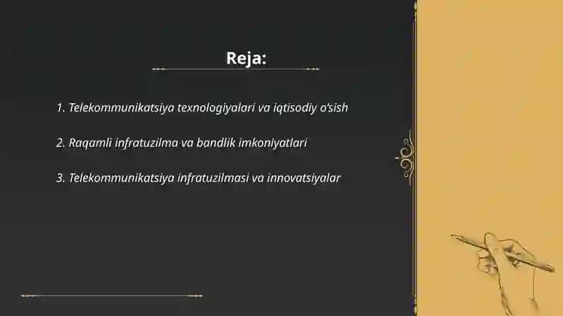 Telekommunikatsiya Infratuzilmasi 2