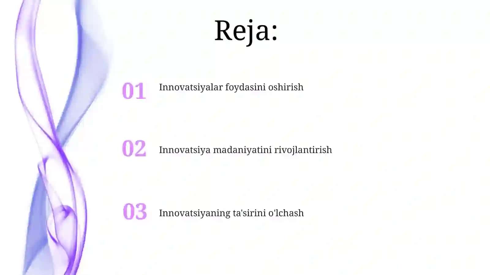 Innovatsiyalarning samaradorligi 2