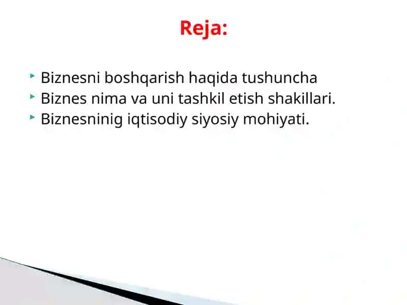 Boshqaruvningmohiyatipredmetivauslublari 2
