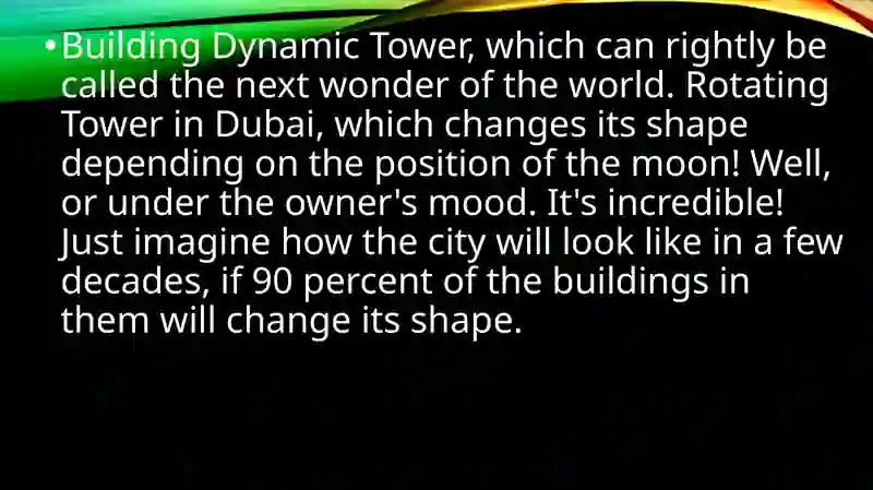 Rotating Tower in Dubai 2
