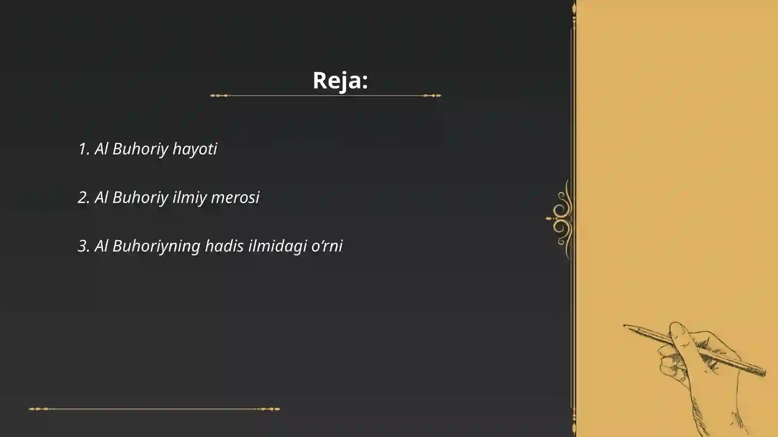 Al Buhoriy hayoti 2