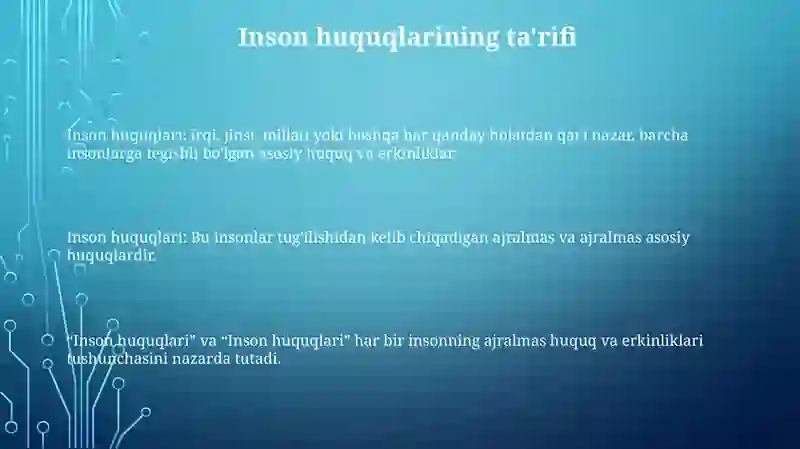 Inson Huquqlari 2