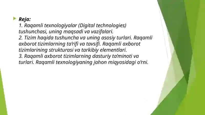 Jahonda raqamli platformalarni rivojlantirish tendetsiyalari va turlari 2