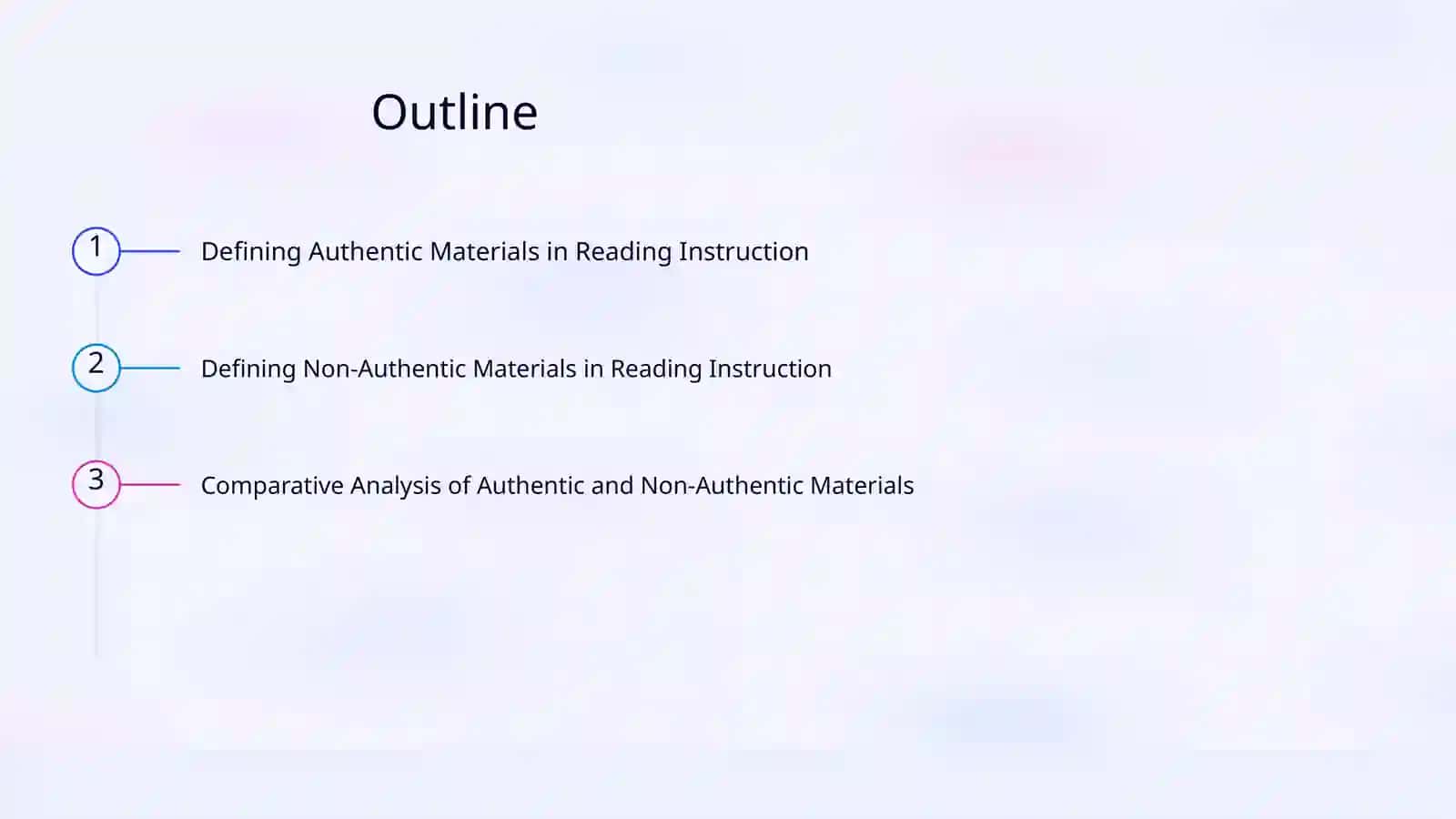 Authentic and Non-Authentic Materials for Teaching Reading 2