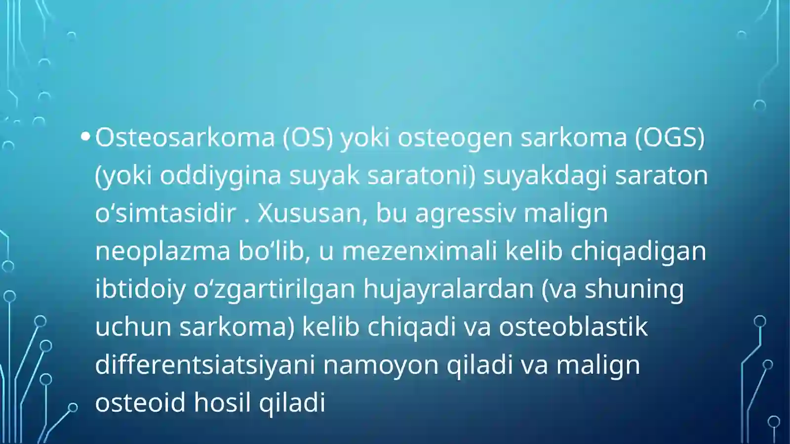 Osteosarkoma 2