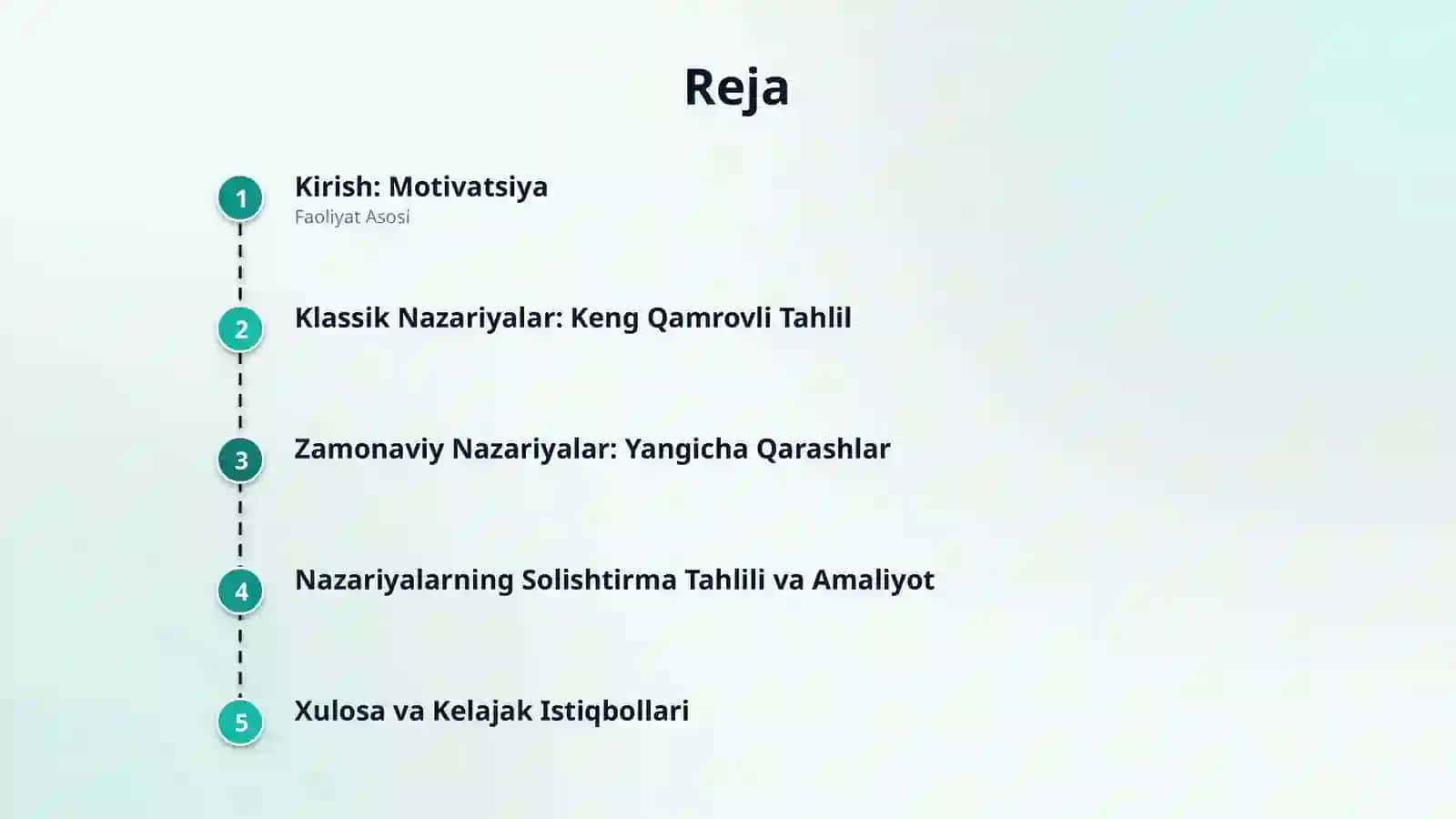 Motivatsiyasining mazmuniy nazariyasi 2