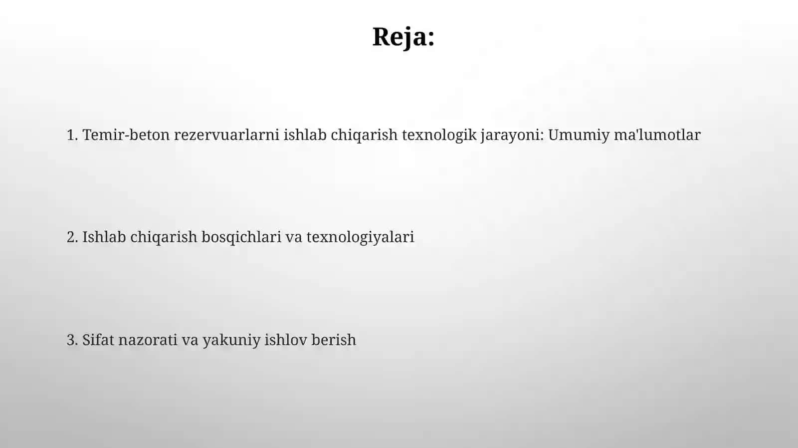 Sanoatkorxonalardatemirbetonrezeruarlarishlabchiqarishtexnalogikjarayoni 2