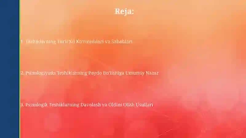 Psixologiyada deliklarni ko'rinishi 2