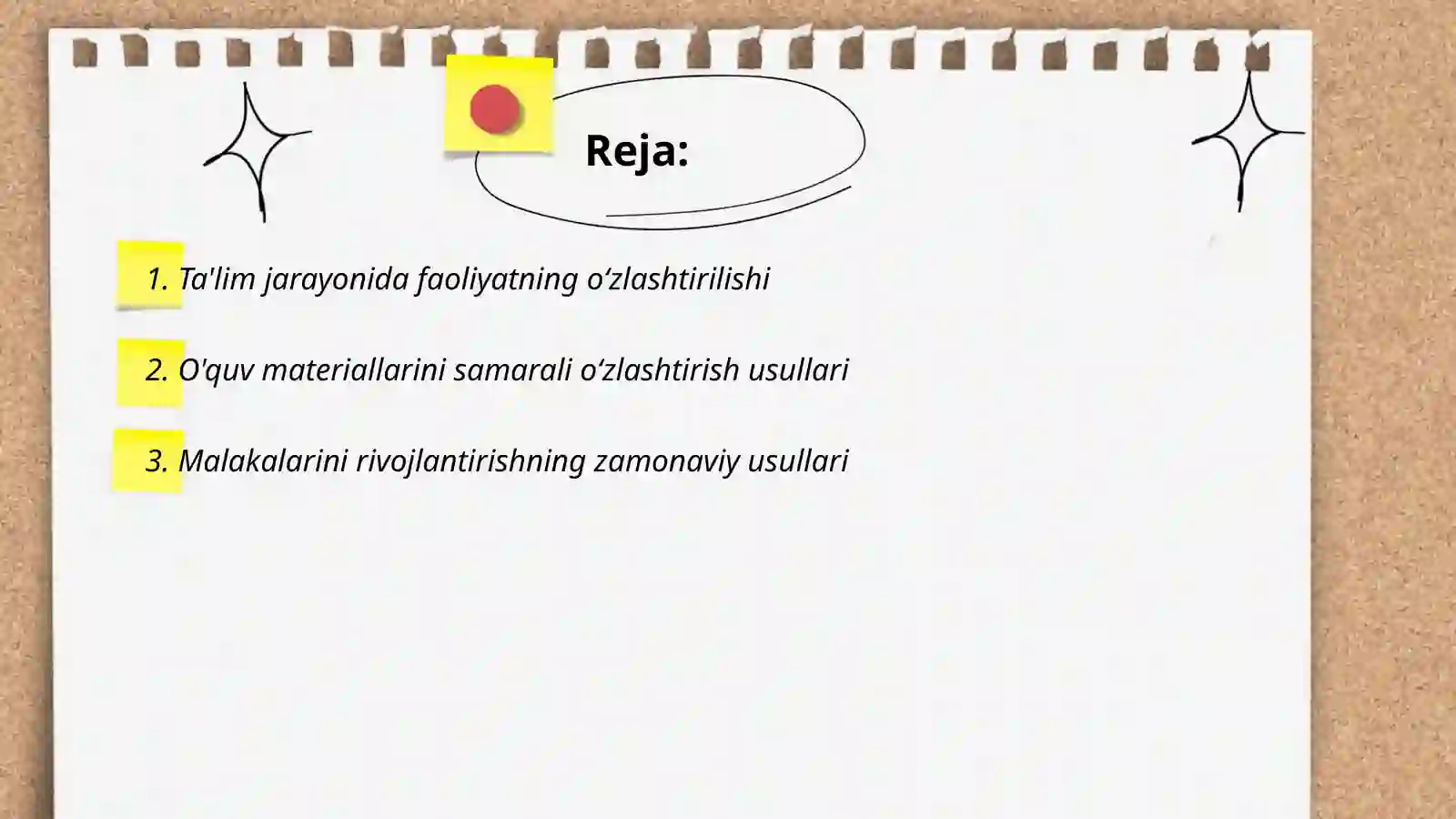 Umumiy psixologiya fanidan taqdimoti 2