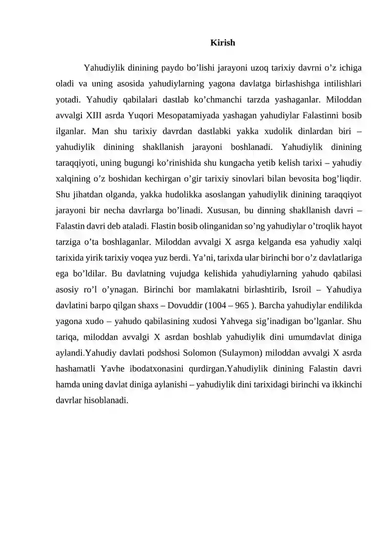Yahudiylik talimoti 2