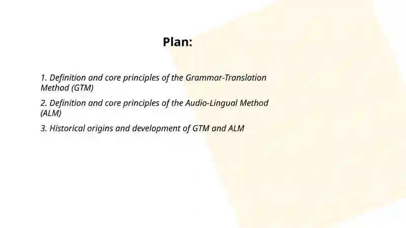 Grammar-Translation Method (GTM) 2