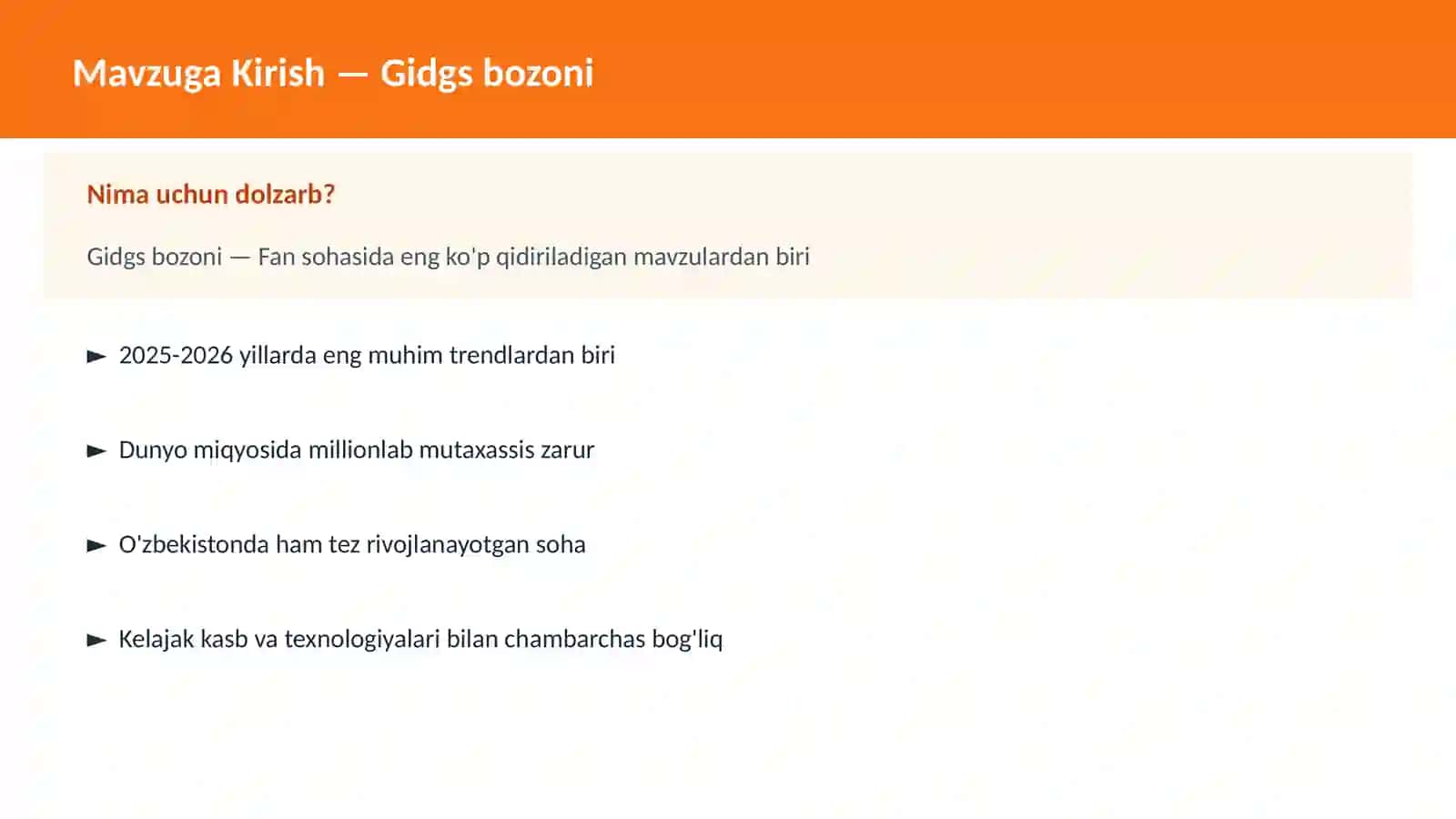 Gidgs bozoni 2