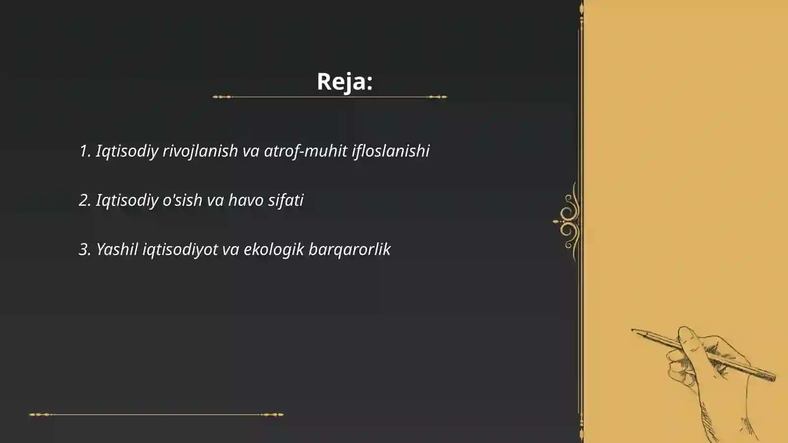 Iqtisodiy rivojlanishning atrof-muhitga ko'rsatadigan tasiri 2