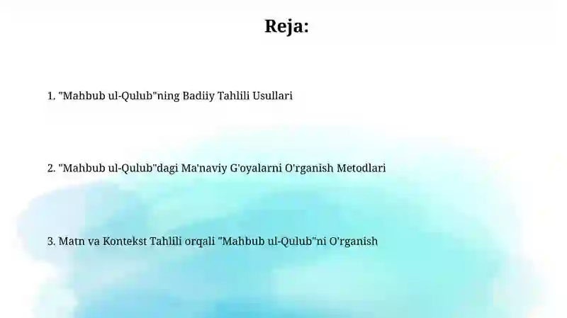 Mahbub ul-Qulub 2