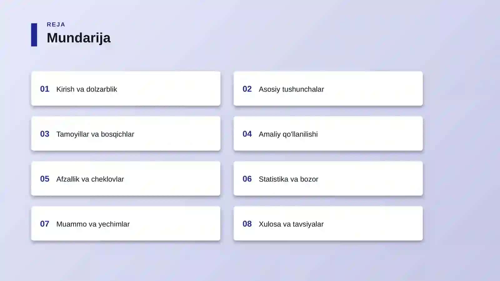 Biznes-reja tuzish — milliy xususiyatları — 1-qism 2