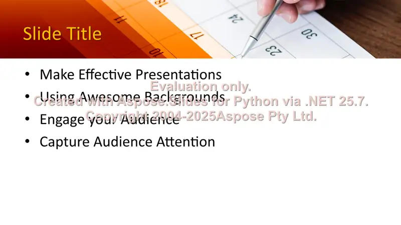 Effective Presentations Presentation Template 2