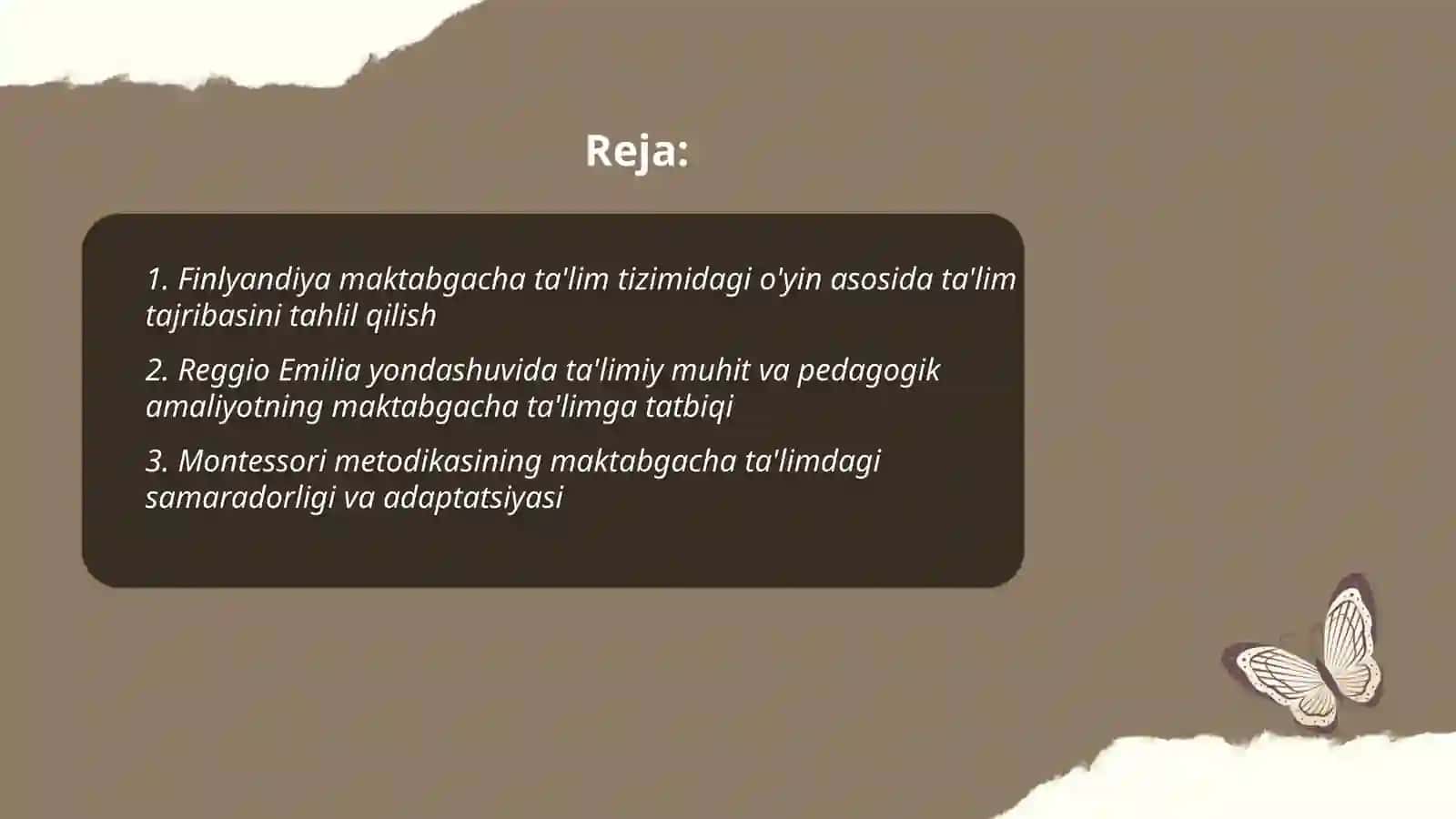 Ta'limiy faoliyat boʻyicha ilgʻor horijiy tajribalarning tahlili 2