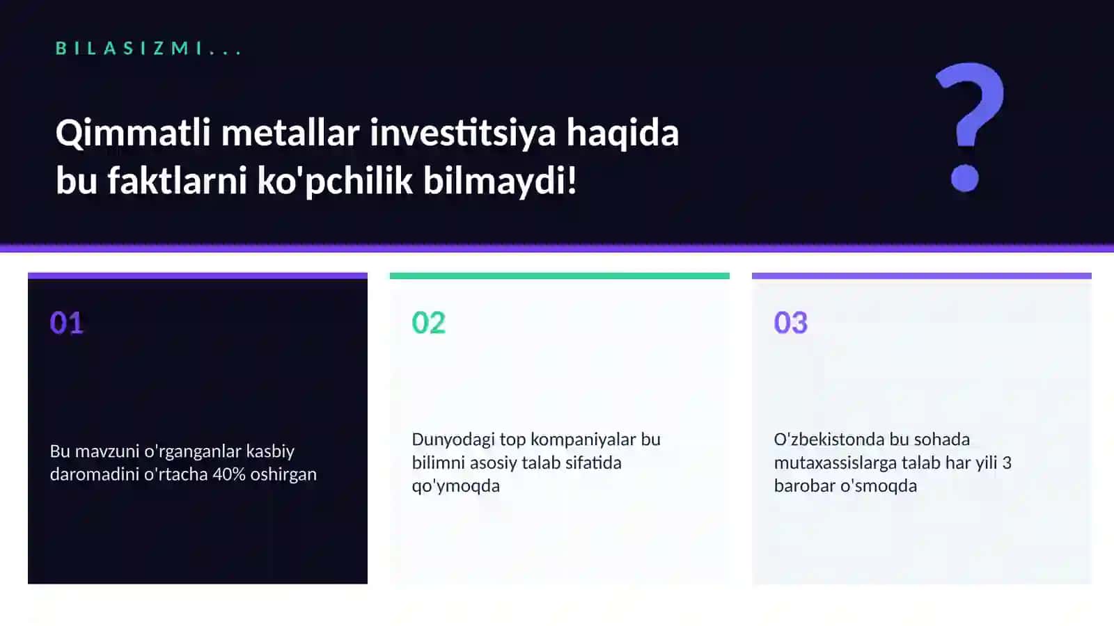 Qimmatli metallar investitsiya 2