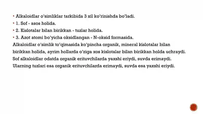 Alkaloidlar 2