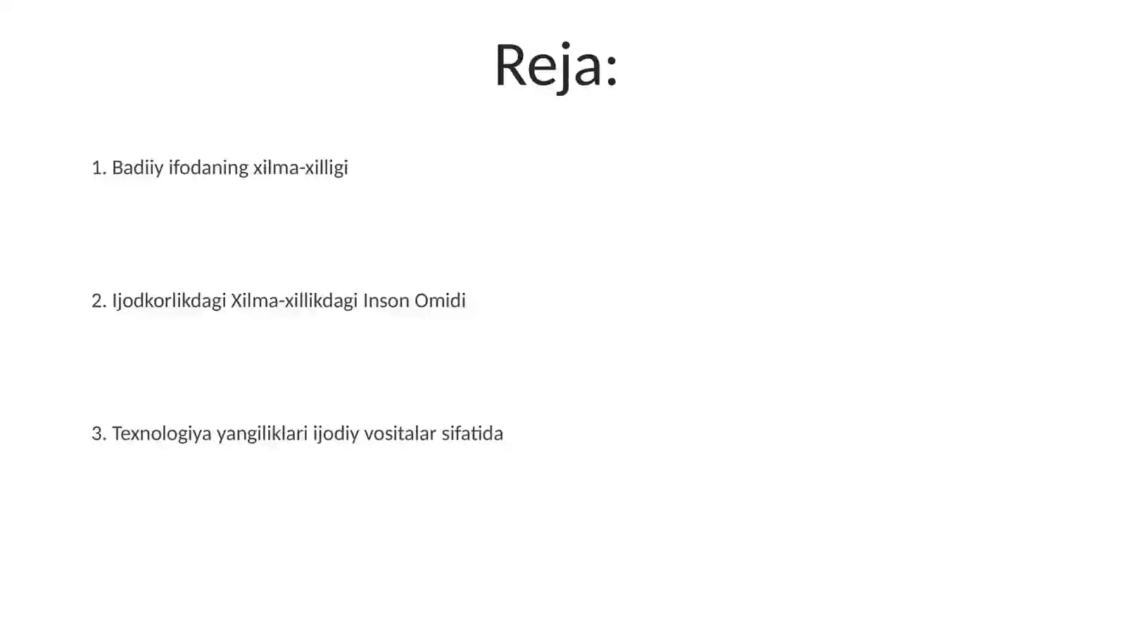 Art texnologiya va kreativlik fani manbalari tizimi xilma xilligi 2