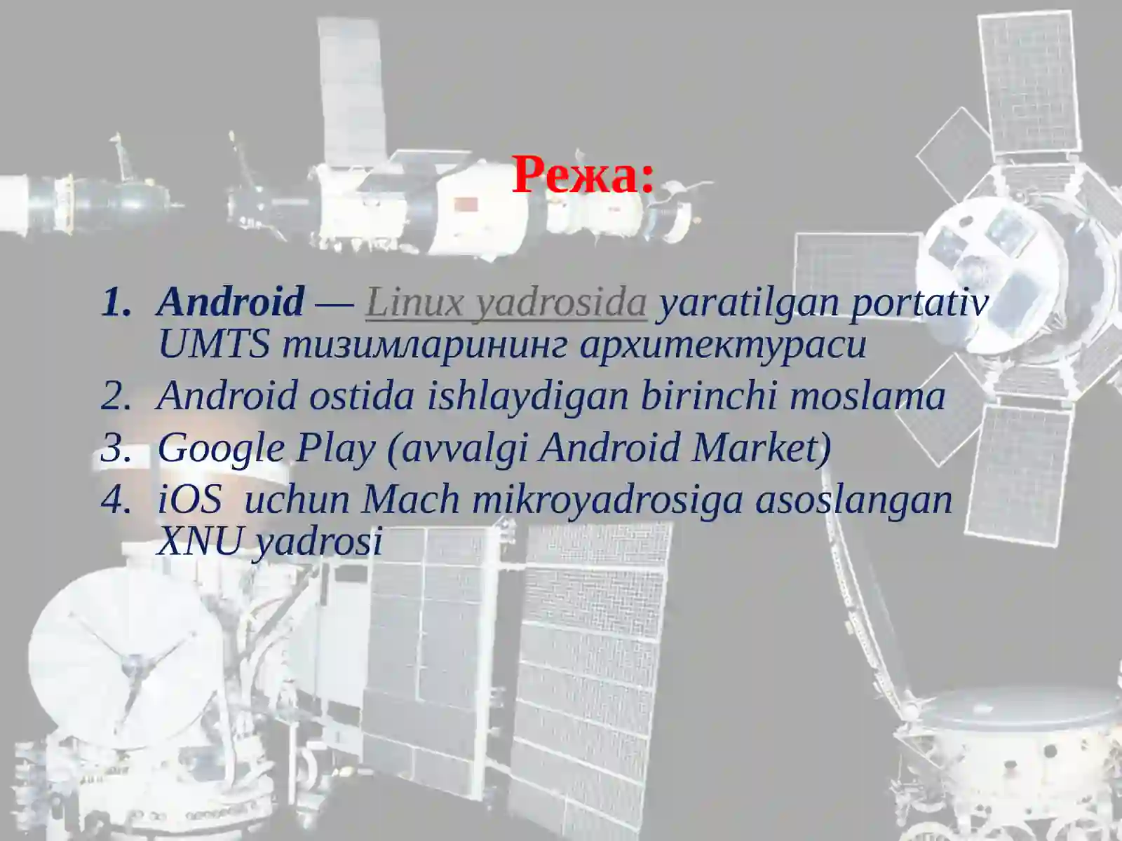 Android va IOS mobil operatsion tizimlari 2