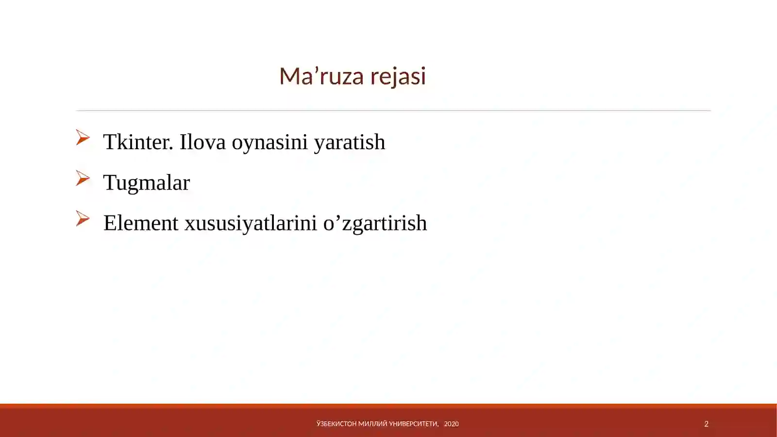 Pythondasturlashtili 2