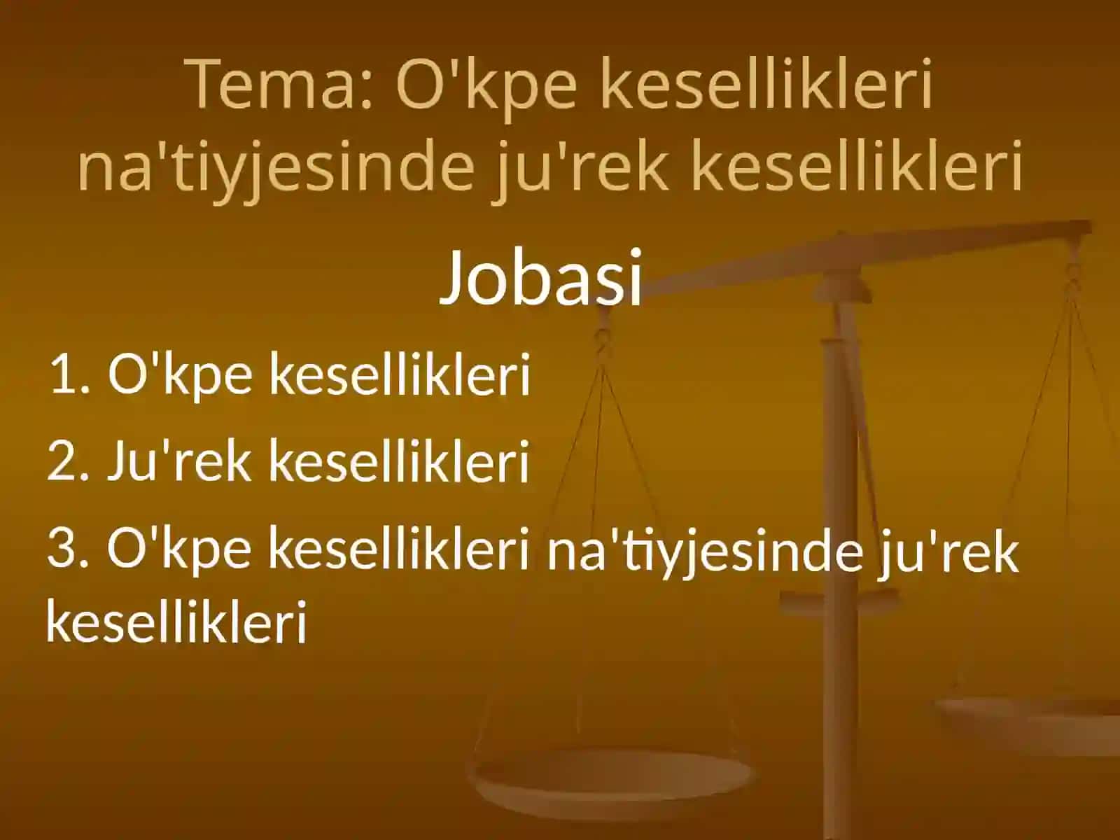 O'kpekeselliklerina'tiyjesindeju'rekkesellikleri 2