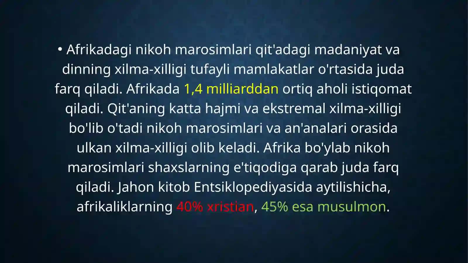 Afrika mamlakatlarida oila tizimi 2