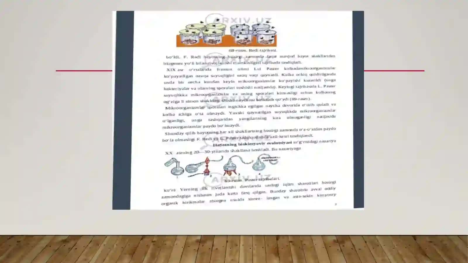 Esanovadinoraning umumiy biologiya fani uchun tayyorlan gan taqdimoti 2