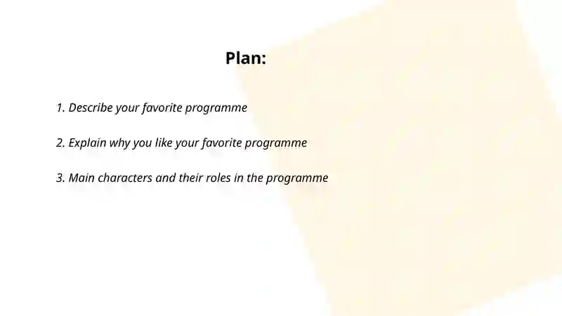 My Favorite Programme 2