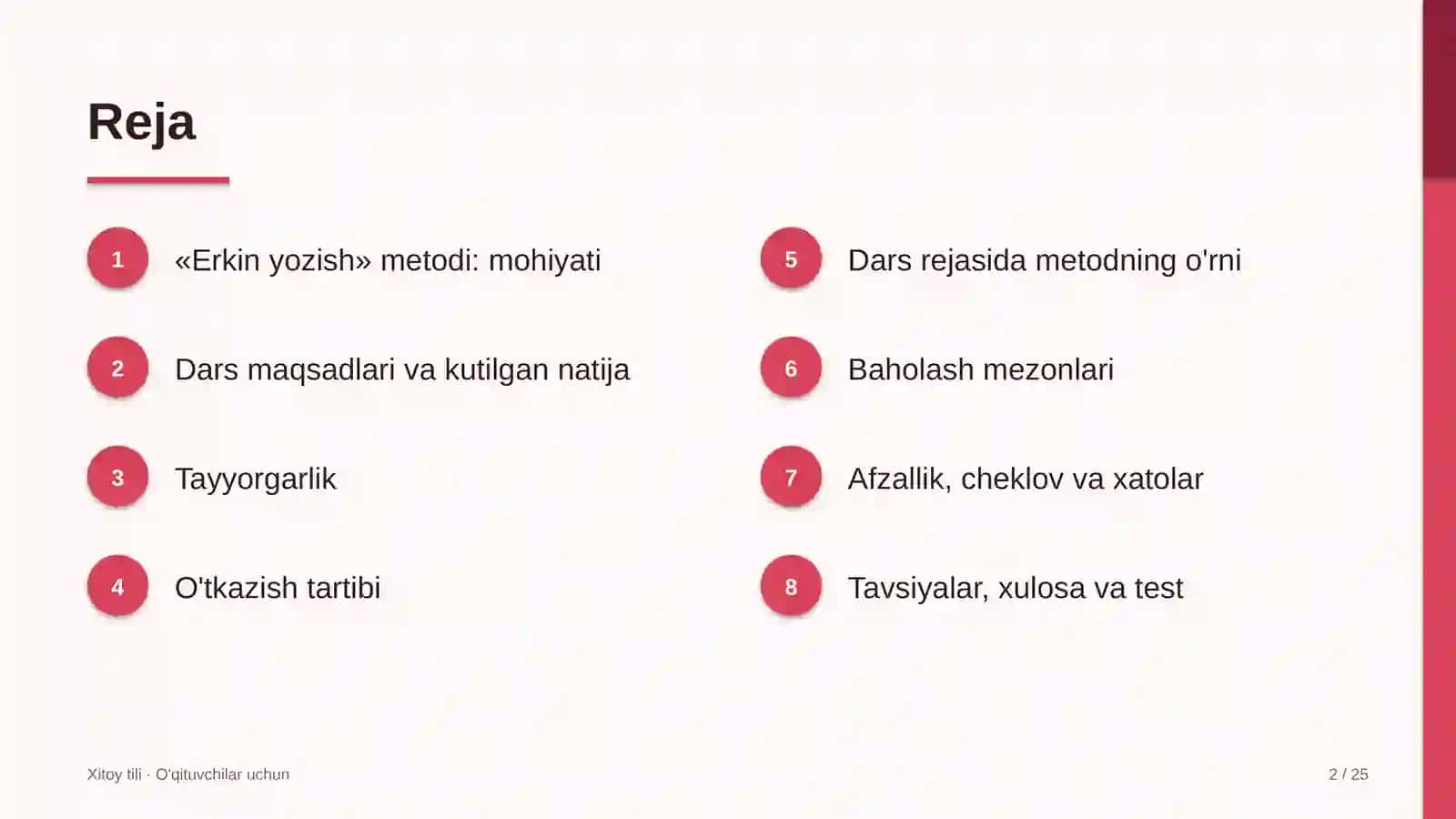 xitoy tili darslarida erkin yozish metodidan foydalanish 7189 2