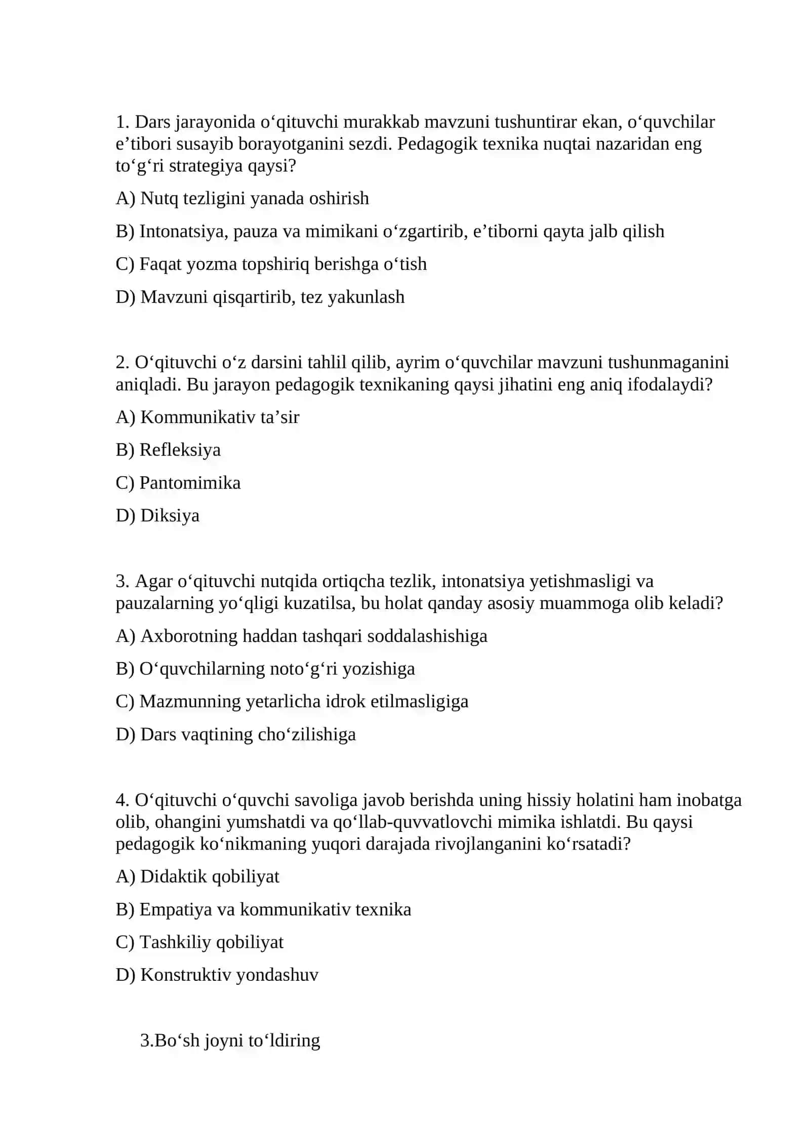 PEDAGOG FAOLIYATIDA PEDAGOGIK TEXNIKANING ROLI 2