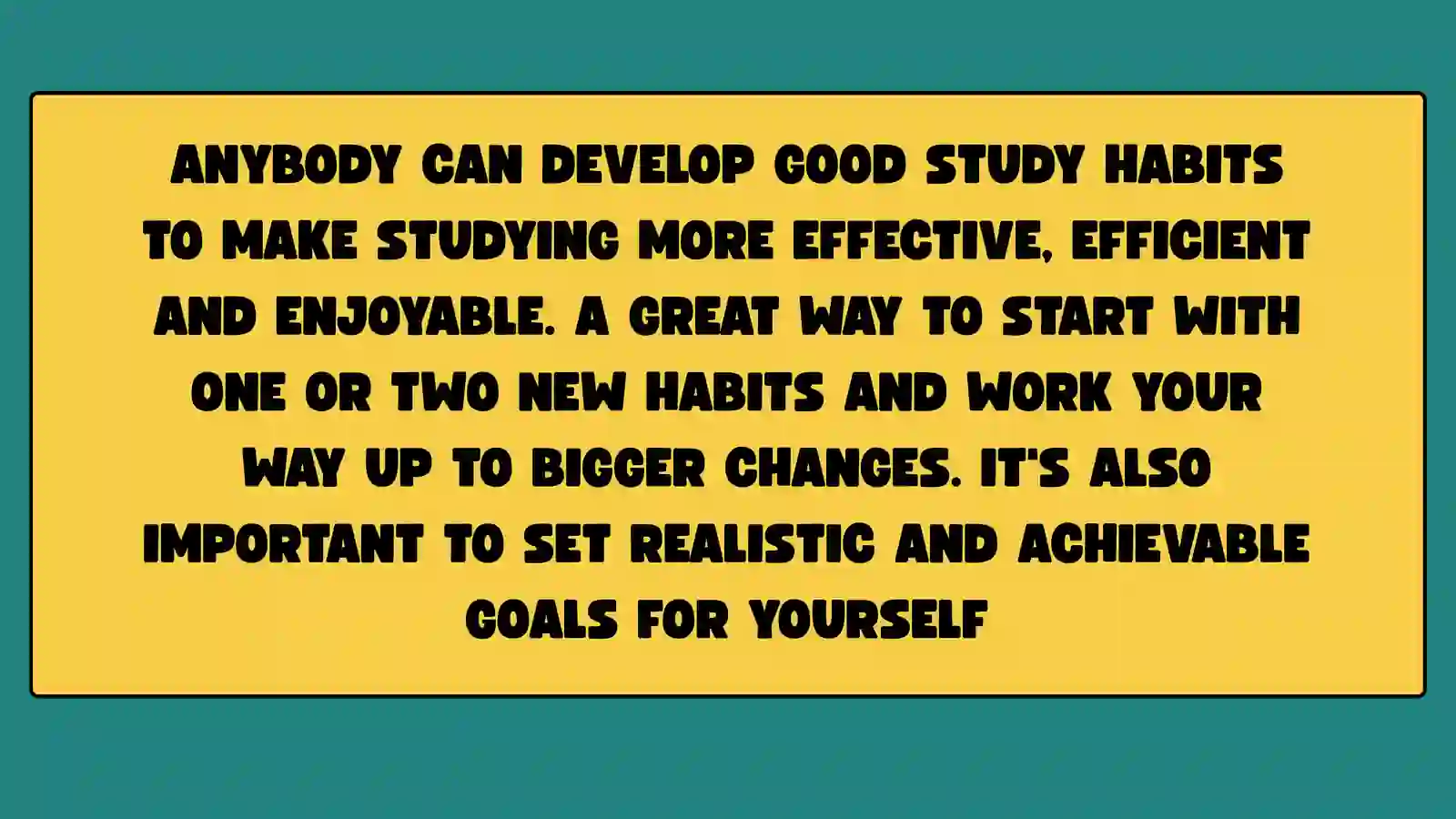 Effective Study Habits 2