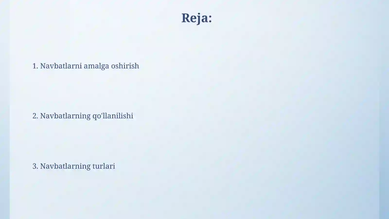 Navbatlar (queues) 2
