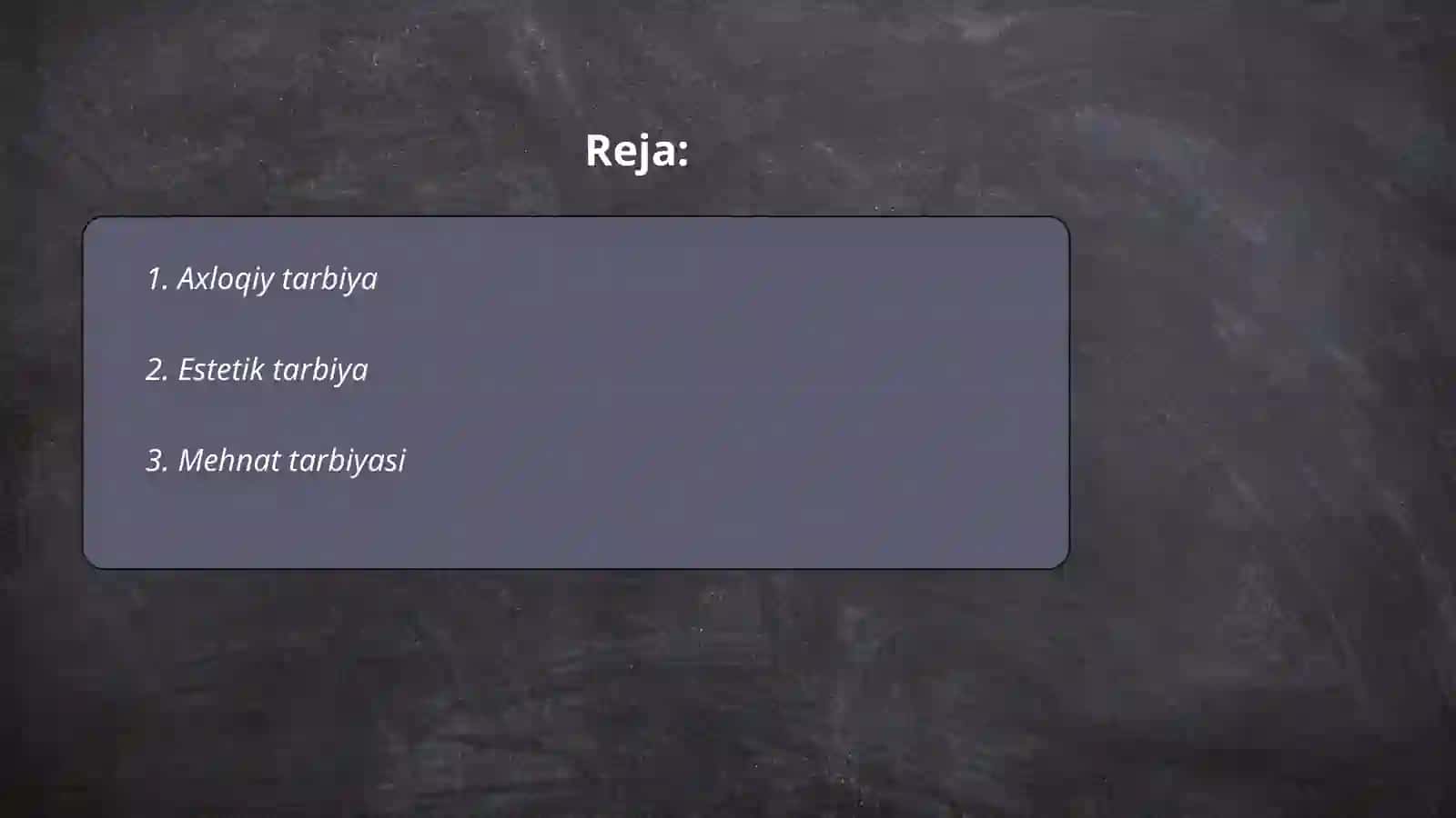 Boshlang'ich ta'lim pedagogikasida tarbiya turlaridan foydalanish imkoni 2